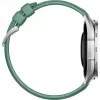 Huawei WATCH GT 6 46 mm Smartwatch, 1,47" AMOLED 466 x 466, Touchscreen, GPS, 64 GB, Edelstahlgehäuse, grünes gewebtes Armband