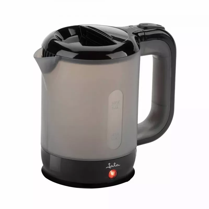 Jata JEHA1240 Wasserkocher, 0,5 l, 900 W, Schwarz/Grau