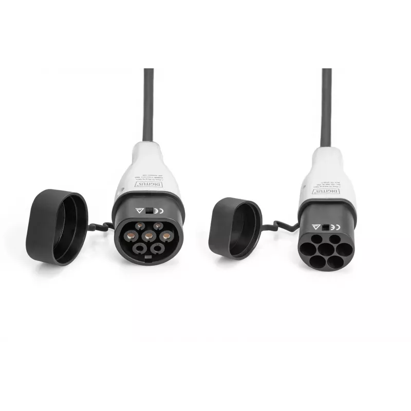 Digitus EV-Ladekabel 7,5 m Typ 2 auf Typ 2 32 A 240 V