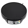 Adler AD 3093 2-in-1 doppelseitiger elektrischer Crêpe-Maker, 1600 W, Schwarz