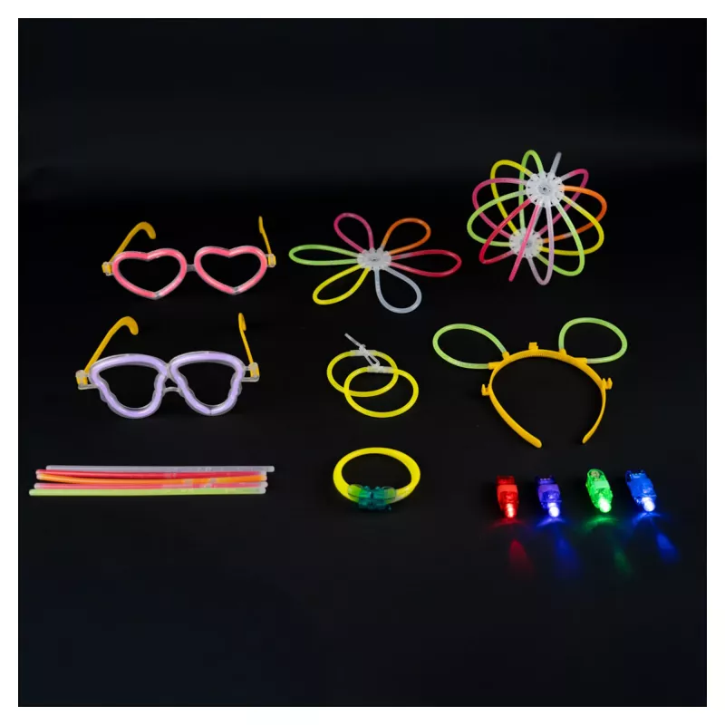 RealPower 495549 Glow Sticks Big Party Box, 488 Stück