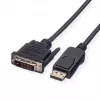 DisplayPort-Kabel VALUE DP-DVI (24+1) LSOH M/M 2 m