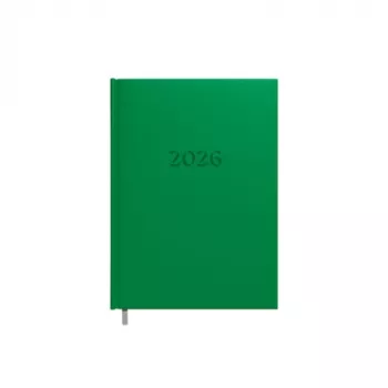 Planungsnotizbuch Buroodisain 241728-003 A5 grün 2026 – datierter Planer, A5-Format, jährlich 2026