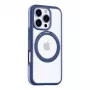Torras Ostand R Fusion X00FX1881 magnetische Hülle für iPhone 16 Pro mit 360° drehbarem Ringständer, Blau