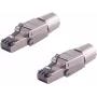 Wire Connector RJ-45 Metallic ShiverPeaks BS08-51005-2 (Pack of 2)