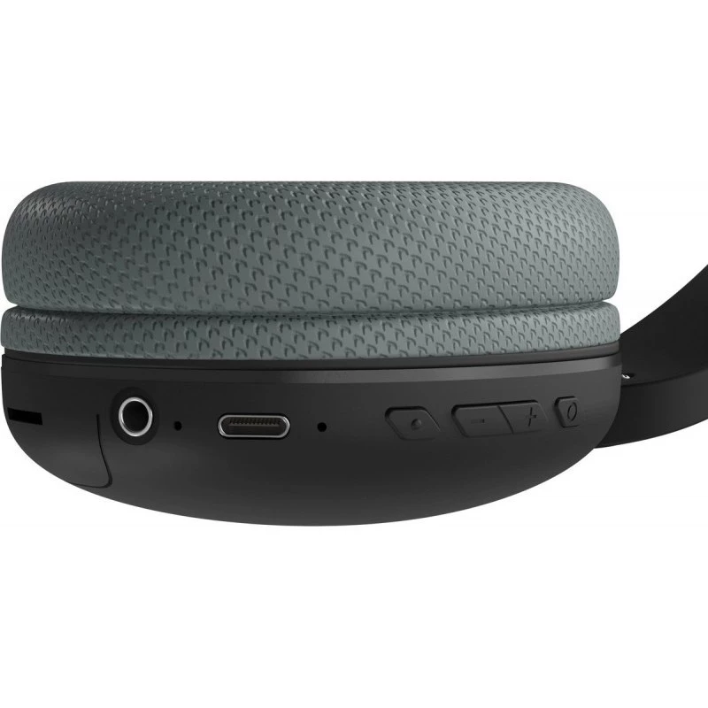 Defender FreeMotion B480 63480 kabellose On-Ear-Kopfhörer, Bluetooth 5.3, USB-C, AUX, microSD, bis zu 14 Std., 20-20000 Hz, Schwarz