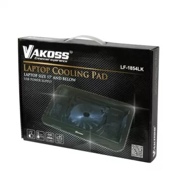 Vakoss LF-1854LK Notebook-Kühlpad 43,2 cm (17) Schwarz