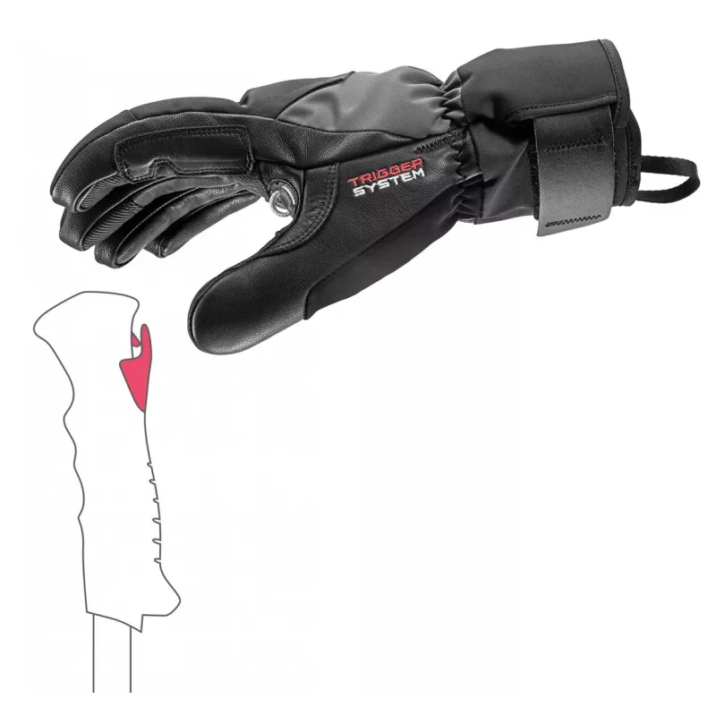 Leki Hevon Thermo 3D Skihandschuhe, Größe 9.0