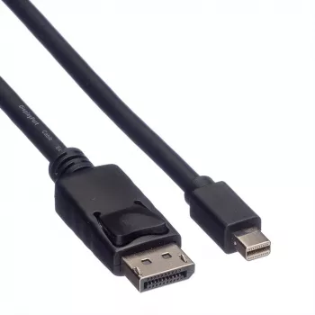 ROLINE 11445634 DisplayPort Mini DisplayPort 1m Kabel Schwarz