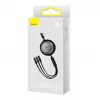 Baseus CAMJ010101 Bright Mirror 2 Serie 3-in-1-USB-Kabel, 66 W, 1 m, Schwarz