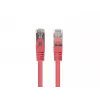 Lanberg PCF6-20CC-0100-R Cat.6 F/UTP Patchkabel, 10er-Pack, 1 m, Rot