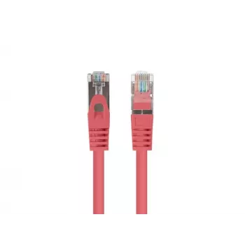 Lanberg PCF6-20CC-0100-R Cat.6 F/UTP Patchkabel, 10er-Pack, 1 m, Rot