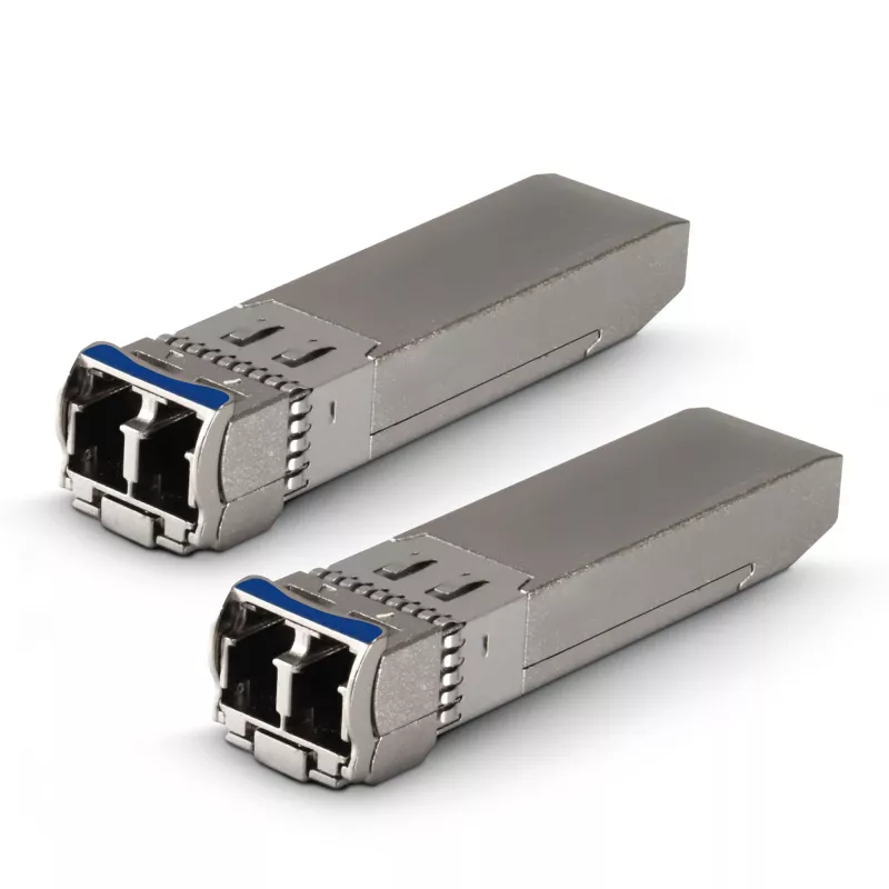 Extralink EX.35917 SFP+ 10G Transceiver-Modul, 1310 nm, 2 km, Singlemode, DOM, 2er-Pack