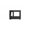 DeepCool CH160 PLUS R-CH160-BKNGM0-G Small-Form-Factor-(SFF)-PC-Gehäuse, Mini-ITX/Micro-ATX, Hartglas, schwarz