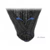 Geflechtschlauch DeLOCK 18920 5 m x 25 mm schwarz
