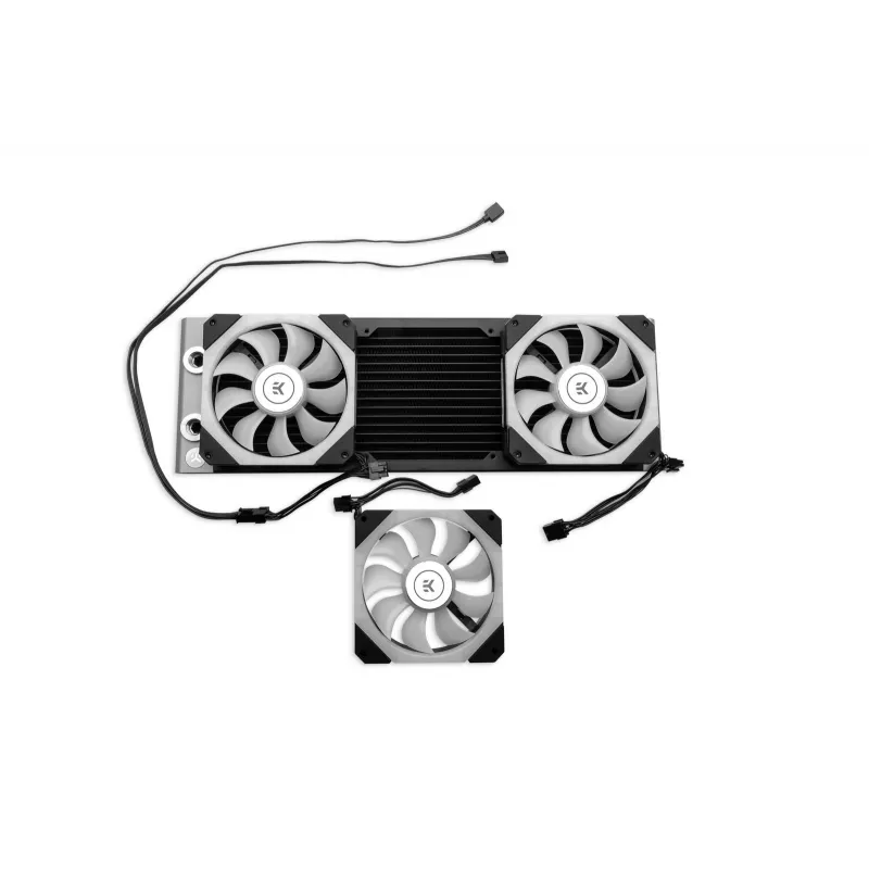 EK Water Blocks EK-Quantum Impulse 120 D-RGB PWM Gehäuselüfter, 120 mm, Schwarz