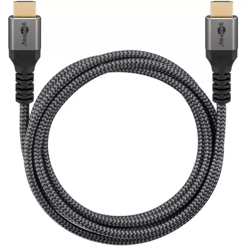 Goobay 64995 High Speed HDMI™-Kabel mit Ethernet (4K@60Hz), 3 m | Goobay