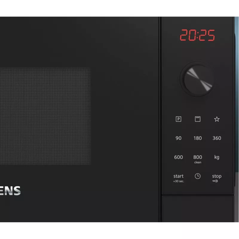 Siemens iQ300 FE023LMB2 Mikrowelle Schwarz Solo-Mikrowelle Arbeitsplatte 20 l 800 W
