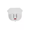 Akyga AK-CH-31 flaches GaN-USB-Ladegerät 65 W, USB-C PD + USB-A, Weiß