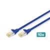 Digitus DK-1644-A-020-B-10 Ethernet-Patchkabel Blau