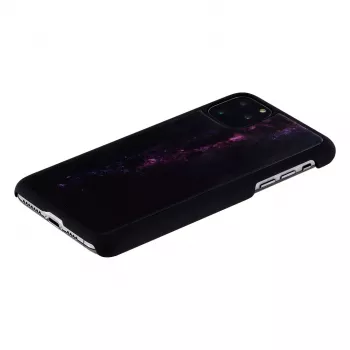 Smartphone-Hülle iKins für iPhone 11 Pro Max – milchstraßen-schwarz