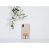 Smartphone-Hülle Man and Wood für iPhone X/XS, Apfelbaumholz, schwarz