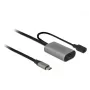 Delock USB-C Aktives Verlängerungskabel, 5 m, USB 5 Gbps (USB-20225 / 85392)