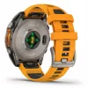 Garmin fenix 8 3,56 cm (1,4) AMOLED 47 mm Digital 454 x 454 Pixel Touchscreen Graphit Wi-Fi GPS (Satellit)