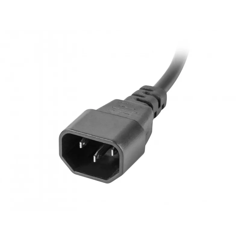 Lanberg PDU-03E-0200-BK Power Distribution Unit (PDU) 3 AC-Ausgänge 1U Schwarz