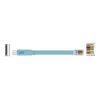 Delock USB-2.0-auf-seriell-RS-232-RJ45-Konsolen-Adapterkabel, 3 m, Blau