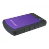 Transcend StoreJet 25H3P 2 TB tragbare HDD, USB 3.0, Lila