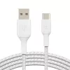 USB-Kabel Belkin CAB002BT1MWH 1 m USB A auf USB C Weiß