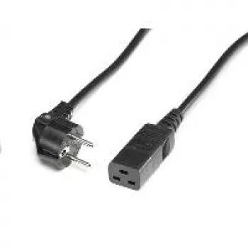 Netzkabel Bachmann 352.174 Schwarz 2 m C19-Kupplung