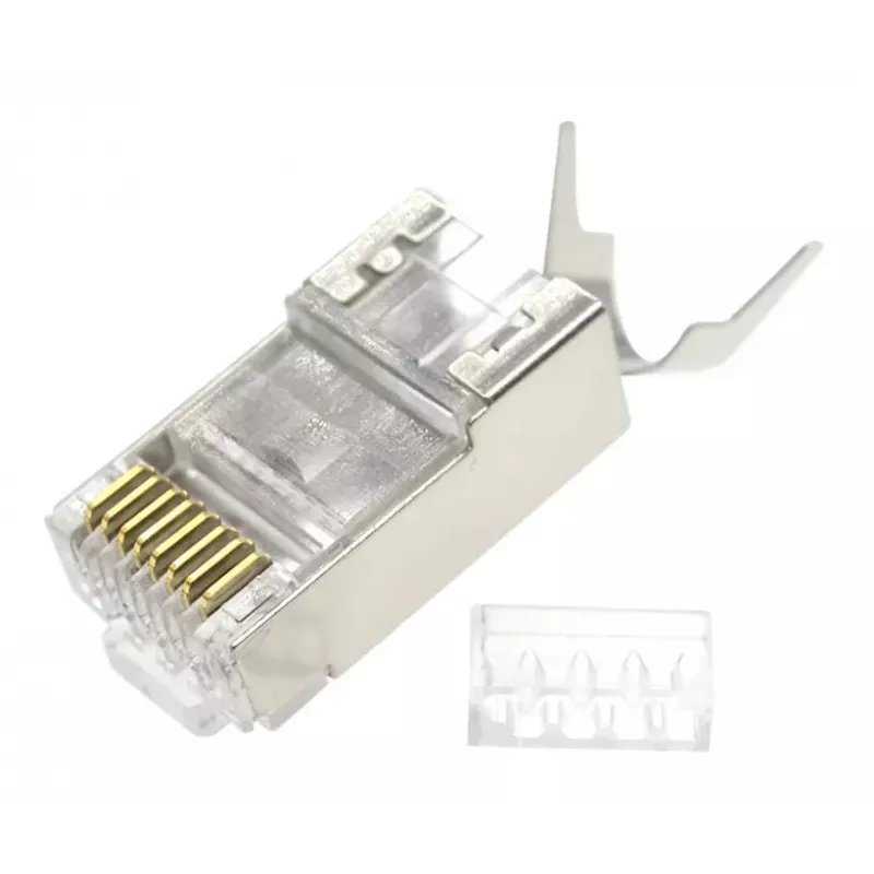 RJ45-Stecker GEMBIRD CAT7 8P8C vergoldet 15µ FTP/SFTP, 100er-Pack