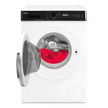 AMICA WA3S712BLiSHB freistehende Waschmaschine, Frontlader, 7 kg, 1200 U/min, 15 Programme, Energieklasse B, weiß