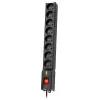 LESTAR 1966004062 Verlängerungskabel 5 m 230 V AC Steckdosenleiste Indoor Schwarz
