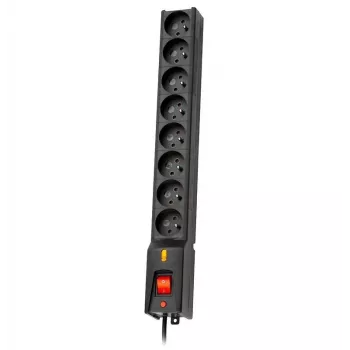 LESTAR 1966004062 Verlängerungskabel 5 m 230 V AC Steckdosenleiste Indoor Schwarz