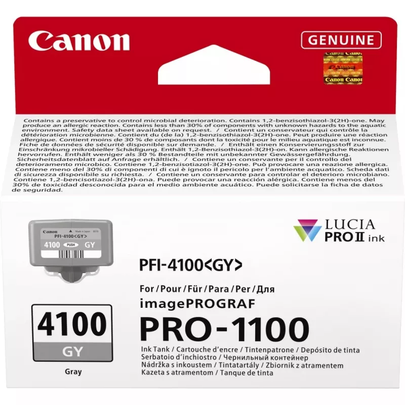 Canon LUCIA PRO II Tintenpatrone 1 Stk. Original Standardertrag Grau