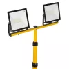 Stativ MACLEAN MCE583 höhenverstellbar für Flutlichter, Metallrahmen, gelb