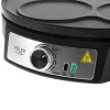 Adler AD 3093 2-in-1 doppelseitiger elektrischer Crêpe-Maker, 1600 W, Schwarz