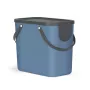 Rotho Albula Abfalltrennbehälter, 25 l, blau
