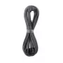 CableMod C-Series Pro Anschlusskabel, Variante A, 90°, 16-Pin auf 2x 8-Pin PCIe, Carbon
