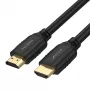 Unitek C11079BK-1.5M HDMI-2.0-Kabel, 4K 60 Hz, HDMI Typ A Stecker auf Typ A Stecker, 1,5 m, Schwarz