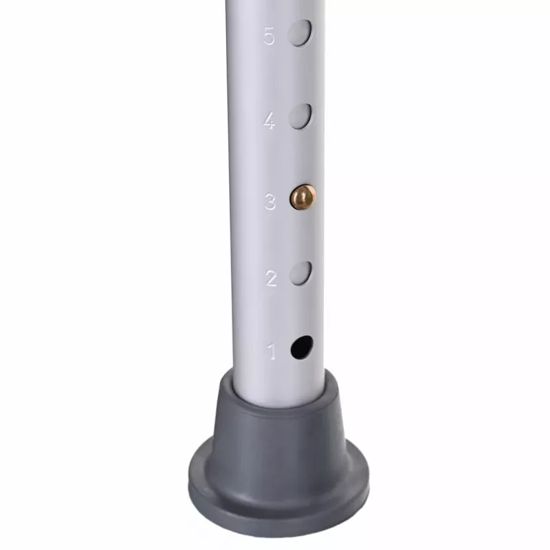 Runder Duschhocker aus Aluminium