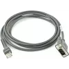 Zebra CBA-R08-S07ZBR Serielles Kabel Grau 2,1336 m RS232 DB9