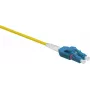 helos LWL OS2 Patchkabel Uniboot LC/LC Duplex 9/125 µm, LSZH, 2,0 mm, gelb, 15 m (373370)