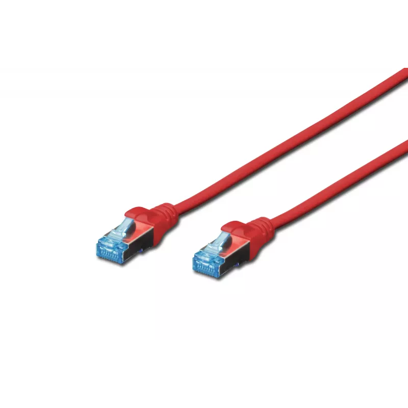 Netzwerkkabel Digitus CAT 5e SF/UTP RJ-45 2m Rot