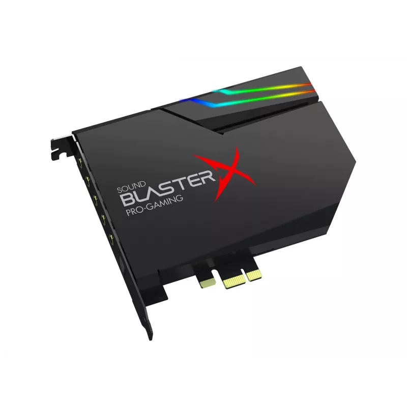 Creative Sound BlasterX AE-5 Plus Black PCI-e RGB Gaming Sound Card