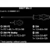 300/7 Mix 2 Schraubendreher-Set Kraftform Plus (schwarz/grün, 7-teilig, Lasertip)