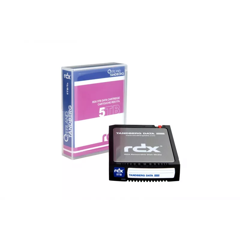 Overland-Tandberg 8862-RDX 5 TB RDX-HDD-Kassette, schwarz (1 Stk.)